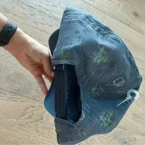 Travis Mathew Match Point Snapback Hat Blue - Picture 3 of 3